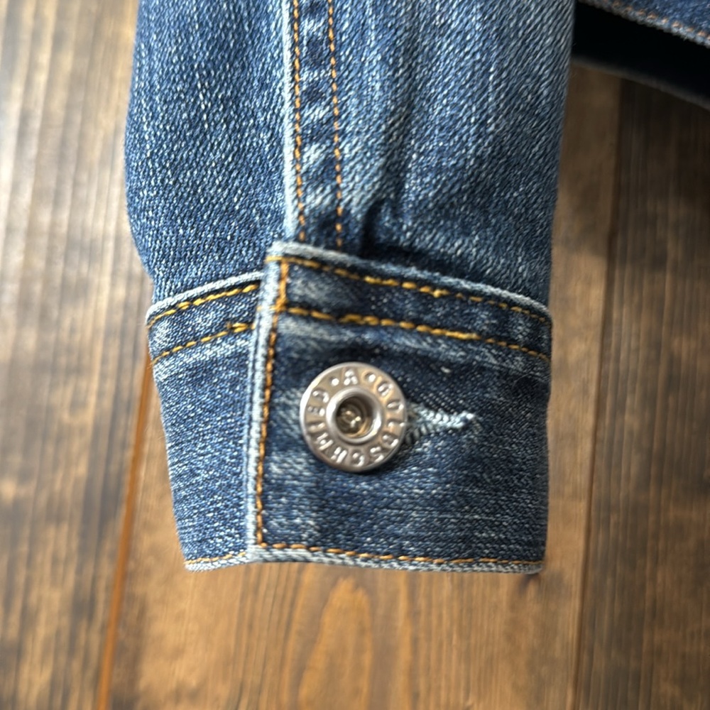 AG ADRIANO GOLDSCHMIED Lamb Shearling Jean Jacket - Picture 5 of 8